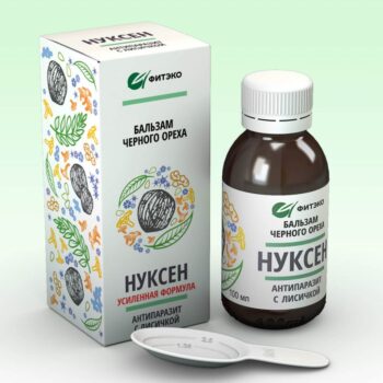 БАЛЬЗАМ «НУКСЕН» АНТИПАРАЗИТ С ЛИСИЧКОЙ