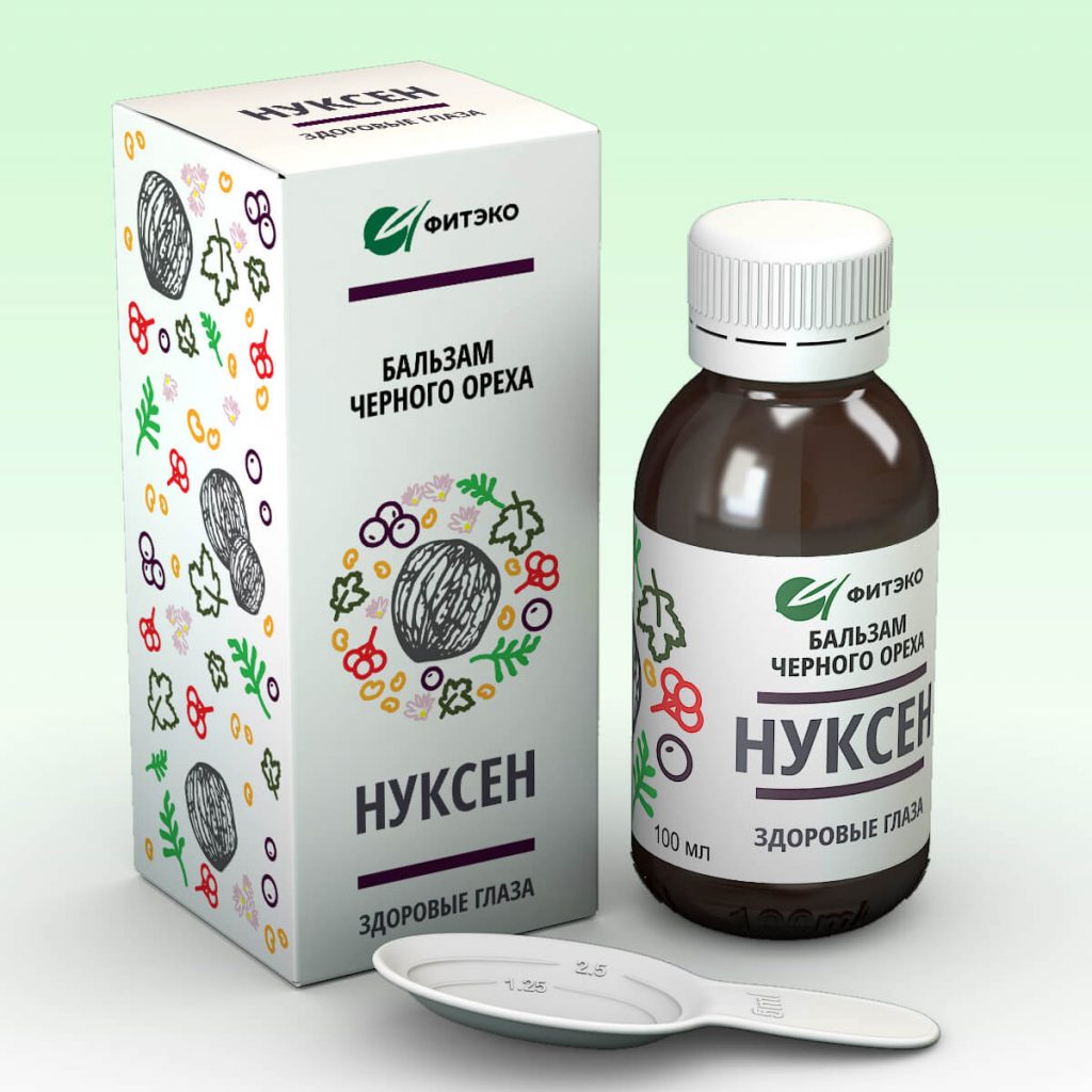БАЛЬЗАМ «НУКСЕН» ЗДОРОВЫЕ ГЛАЗА БАЛЬЗАМ «НУКСЕН» ЗДОРОВЫЕ ГЛАЗА