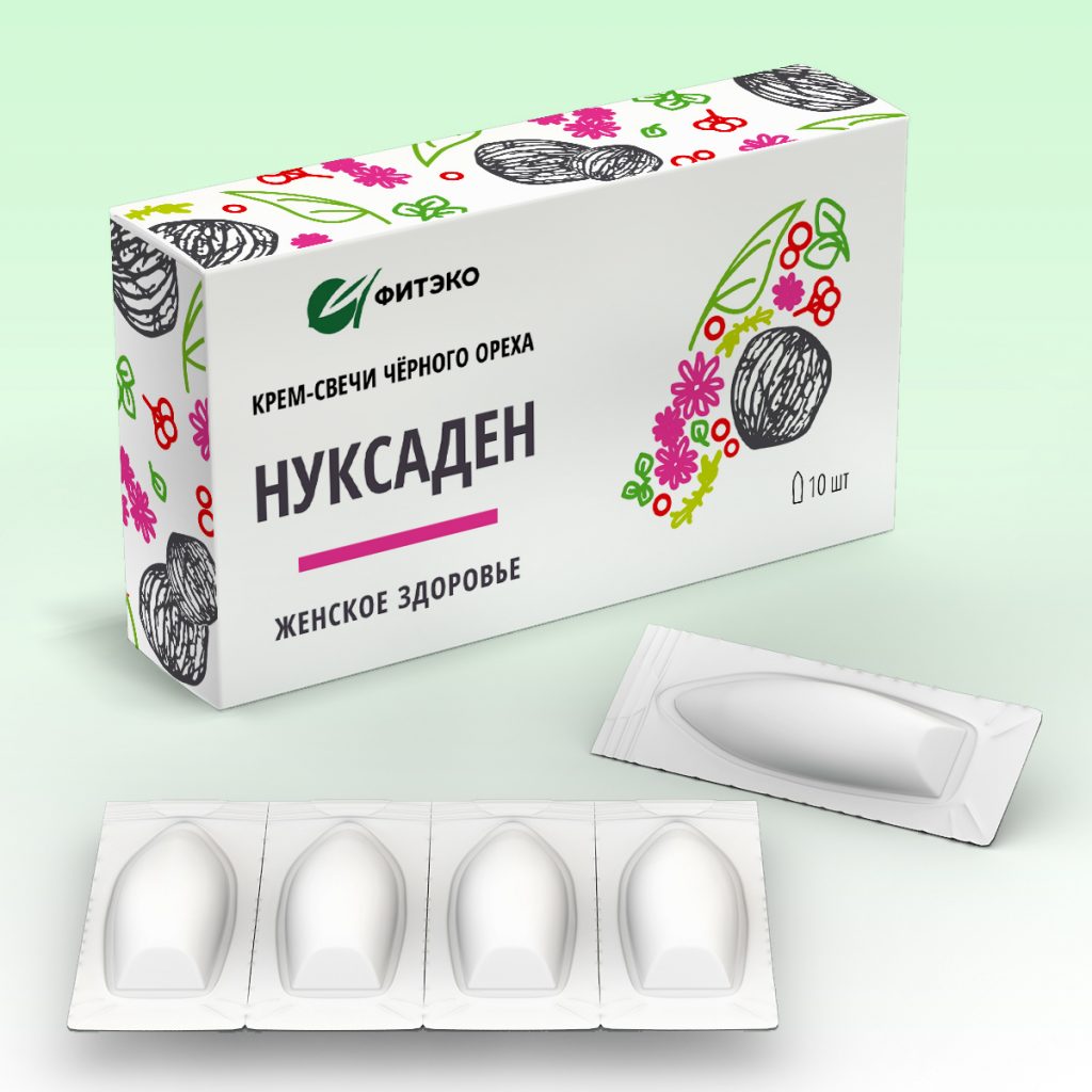 КРЕМ-СВЕЧИ «НУКСАДЕН» ЖЕНСКОЕ ЗДОРОВЬЕ КРЕМ-СВЕЧИ «НУКСАДЕН» ЖЕНСКОЕ ЗДОРОВЬЕ