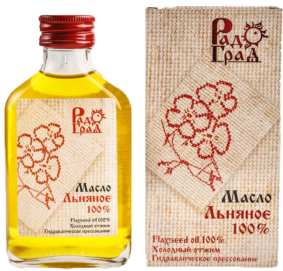 Масло льняное 100 мл Масло льняное 100 мл