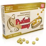 Рыбий жир 100 капс по 300 мг