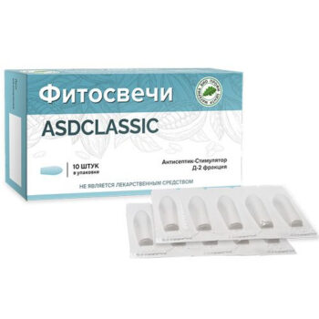 Свечи "ASDCLASSIC" 10 шт